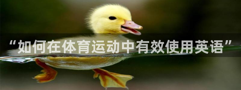 球新体育：“如何在体育运动中有效使用英语”