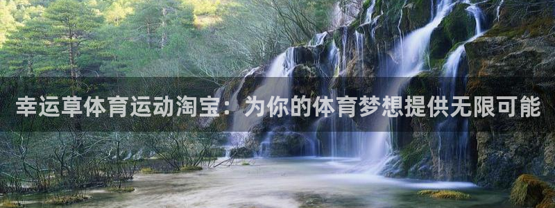 球新体育：幸运草体育运动淘宝：为你的体育梦想提供无限可能